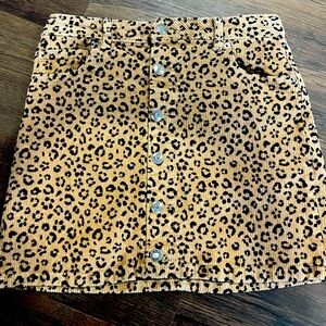 Cheetah print skirt (youth)